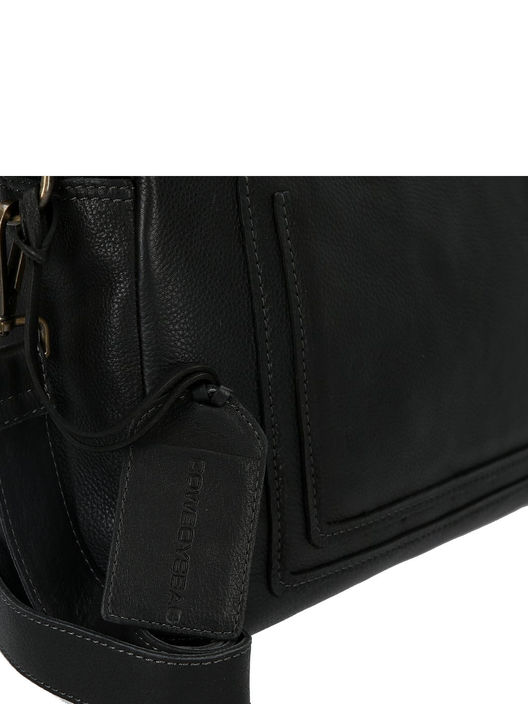 Cowboysbag Chained Barton Borsa a spalla Vera Pelle 40 cm Cowboysbag Chained Barton Borsa a spalla Vera Pelle 40 cm