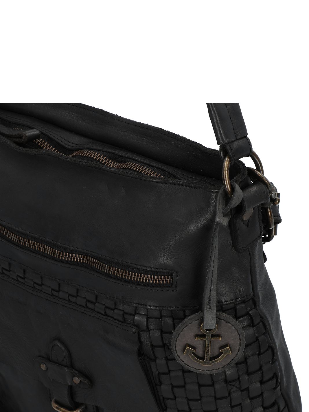 Harbour 2nd Urban Poets Iris-Up Borsa a spalla Vera Pelle 33 cm