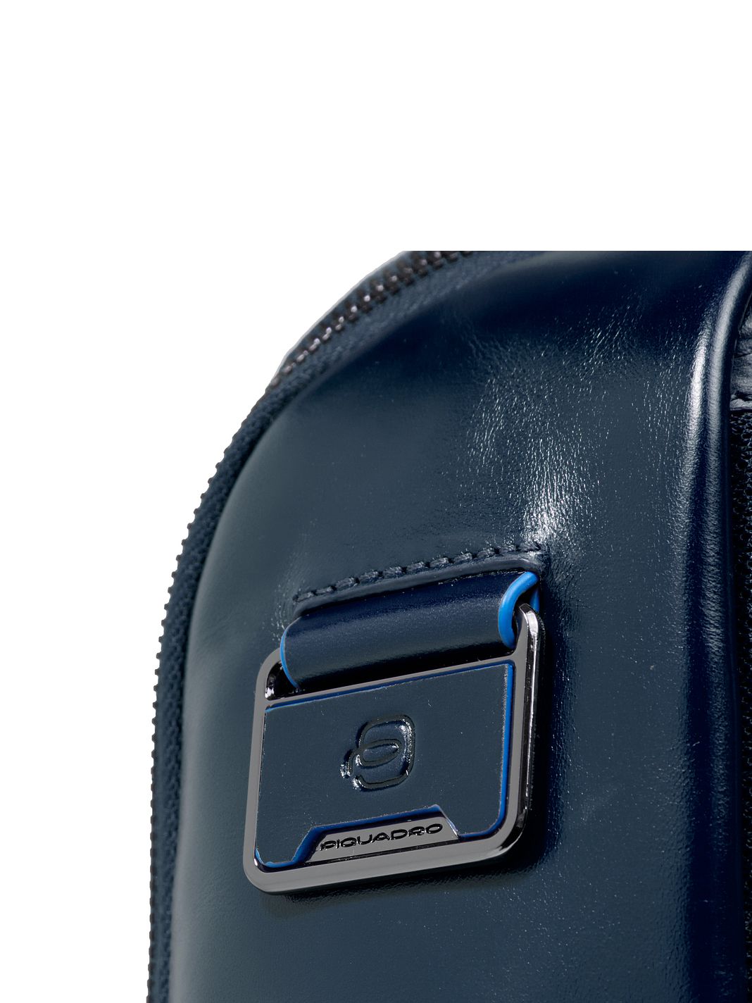 Piquadro Blue Square Zaino da giorno Vera Pelle 29 cm Vano porta PC