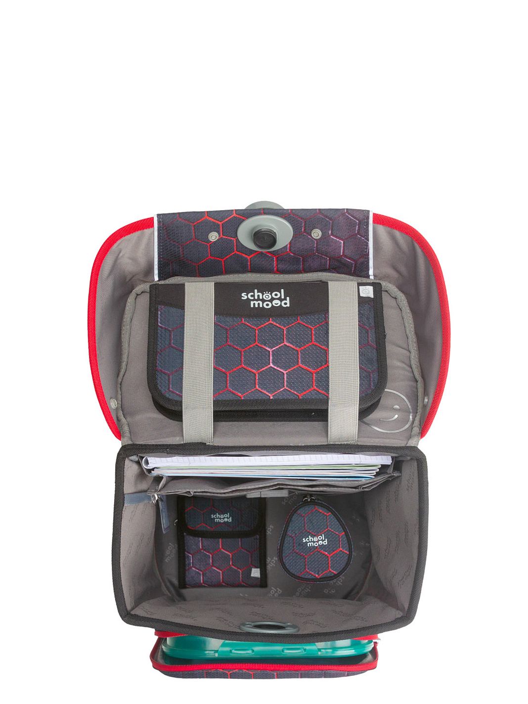 School-Mood Champion Pro Juego de mochilas escolares 7 piezas School-Mood Champion Pro Juego de mochilas escolares 7 piezas