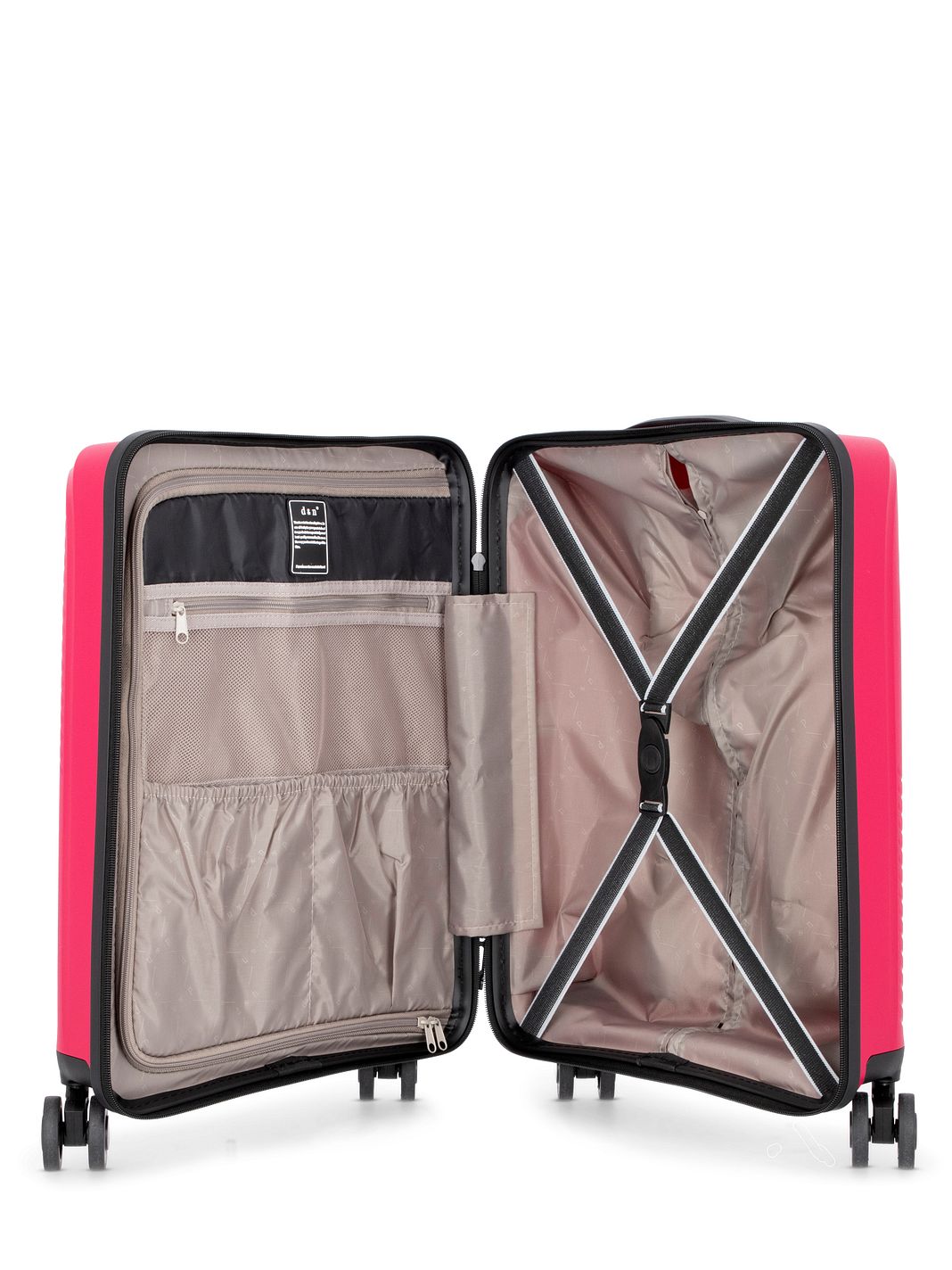 d & n Travel Line 4000 4 ruote Trolley cabina 55 cm d & n Travel Line 4000 4 ruote Trolley cabina 55 cm