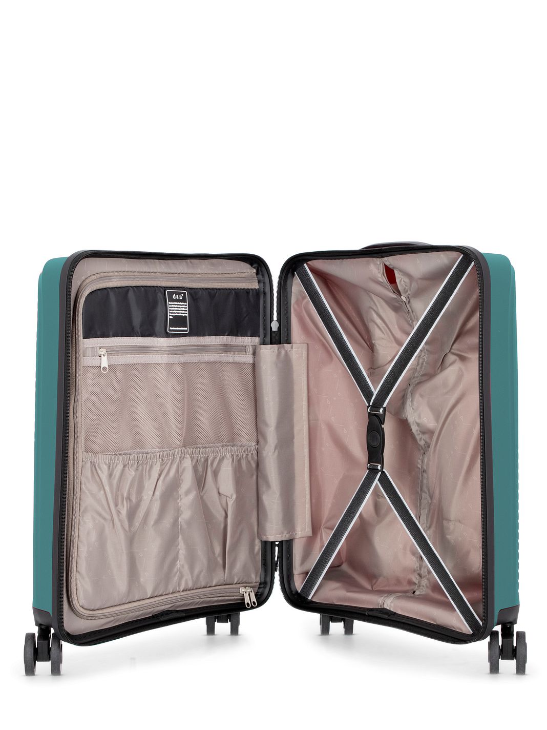 d & n Travel Line 4000 4 ruote Trolley cabina 55 cm d & n Travel Line 4000 4 ruote Trolley cabina 55 cm