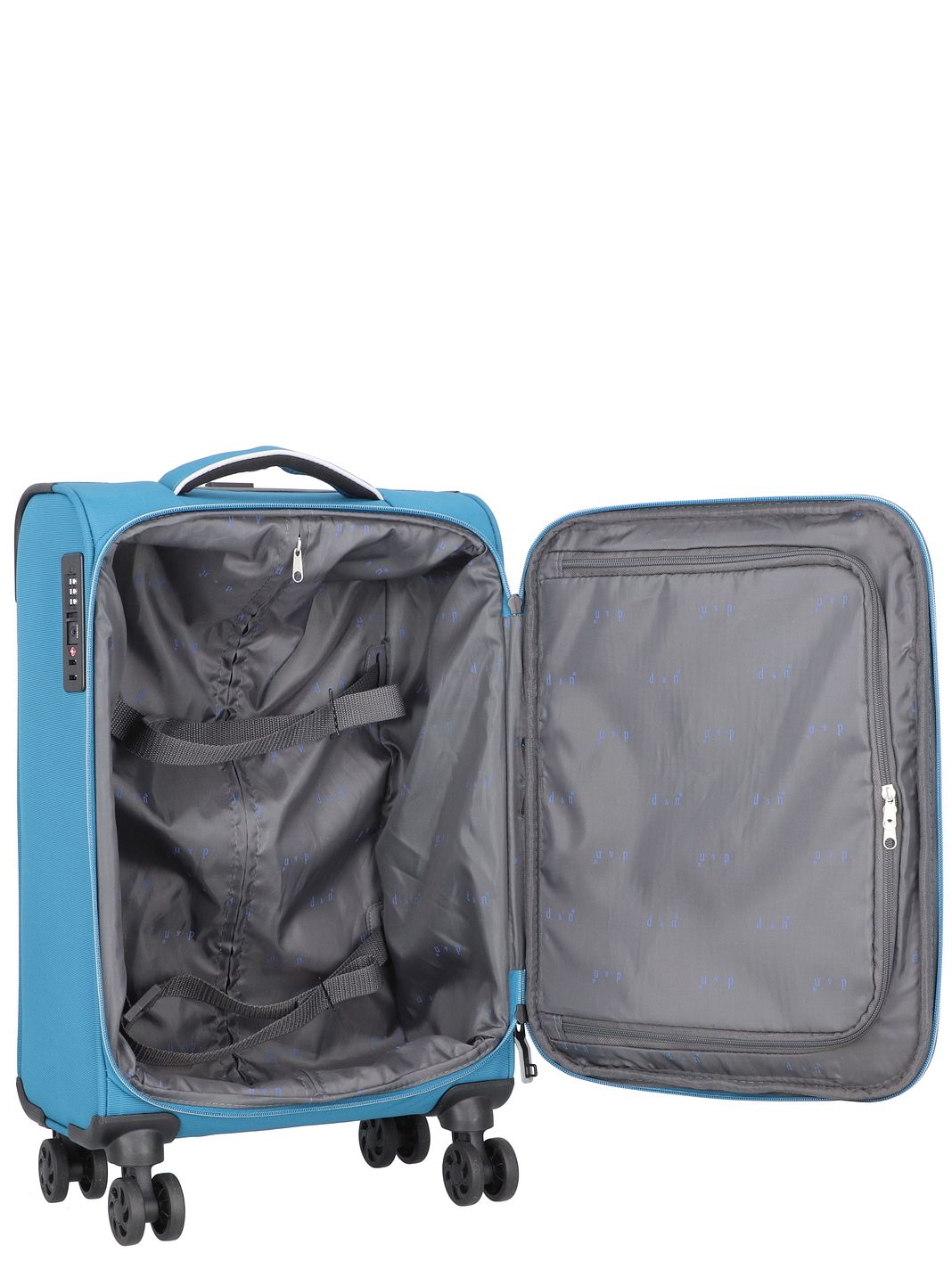 d & n Travel Line 9204 4 ruote Trolley cabina 55 cm
