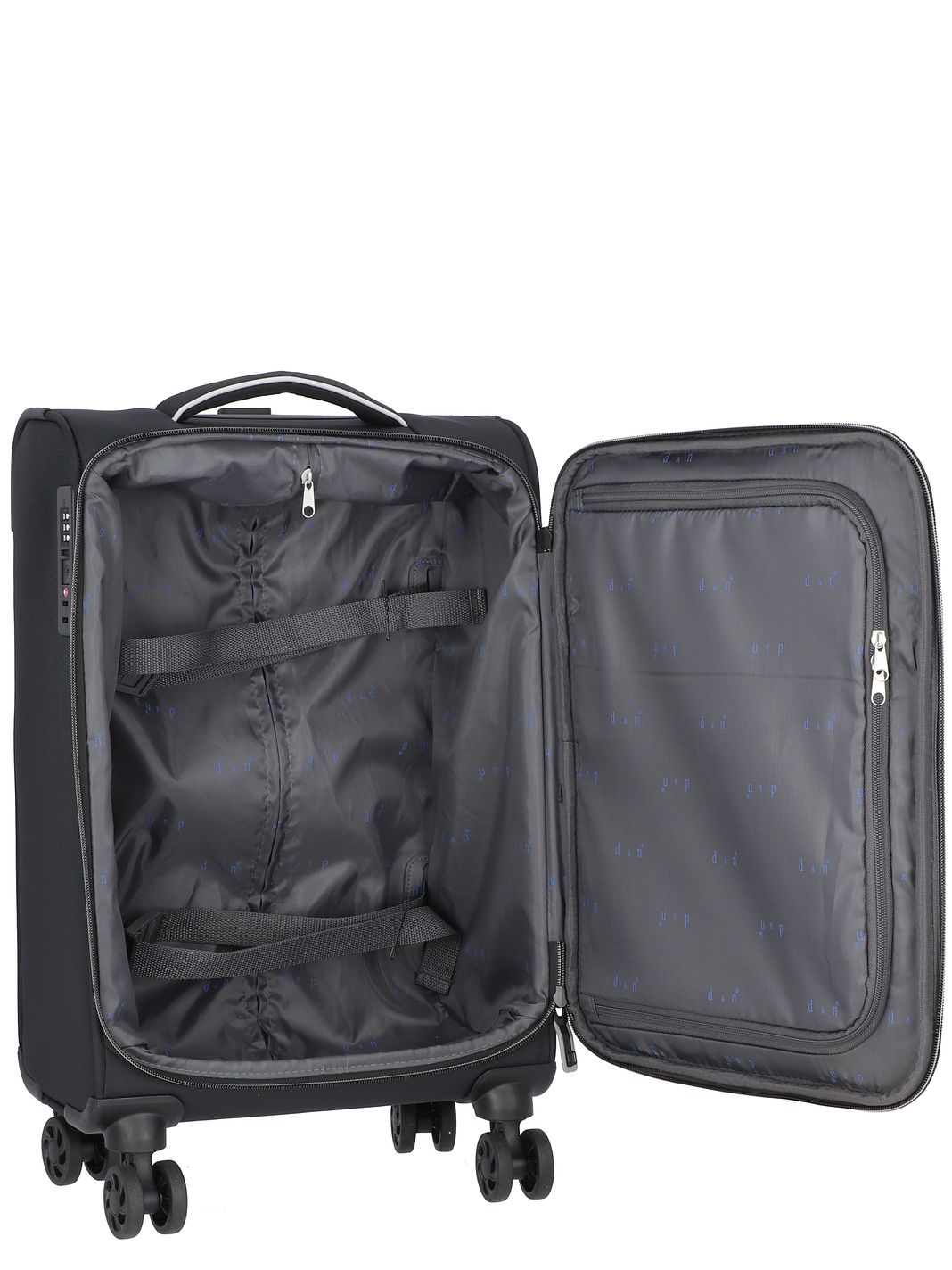 d & n Travel Line 9204 4 ruote Trolley cabina 55 cm