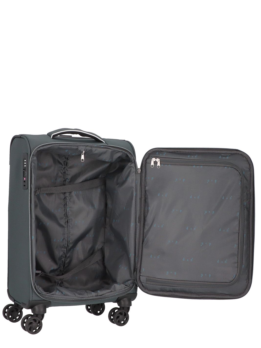 d & n Travel Line 9204 4 ruote Trolley cabina 55 cm d & n Travel Line 9204 4 ruote Trolley cabina 55 cm