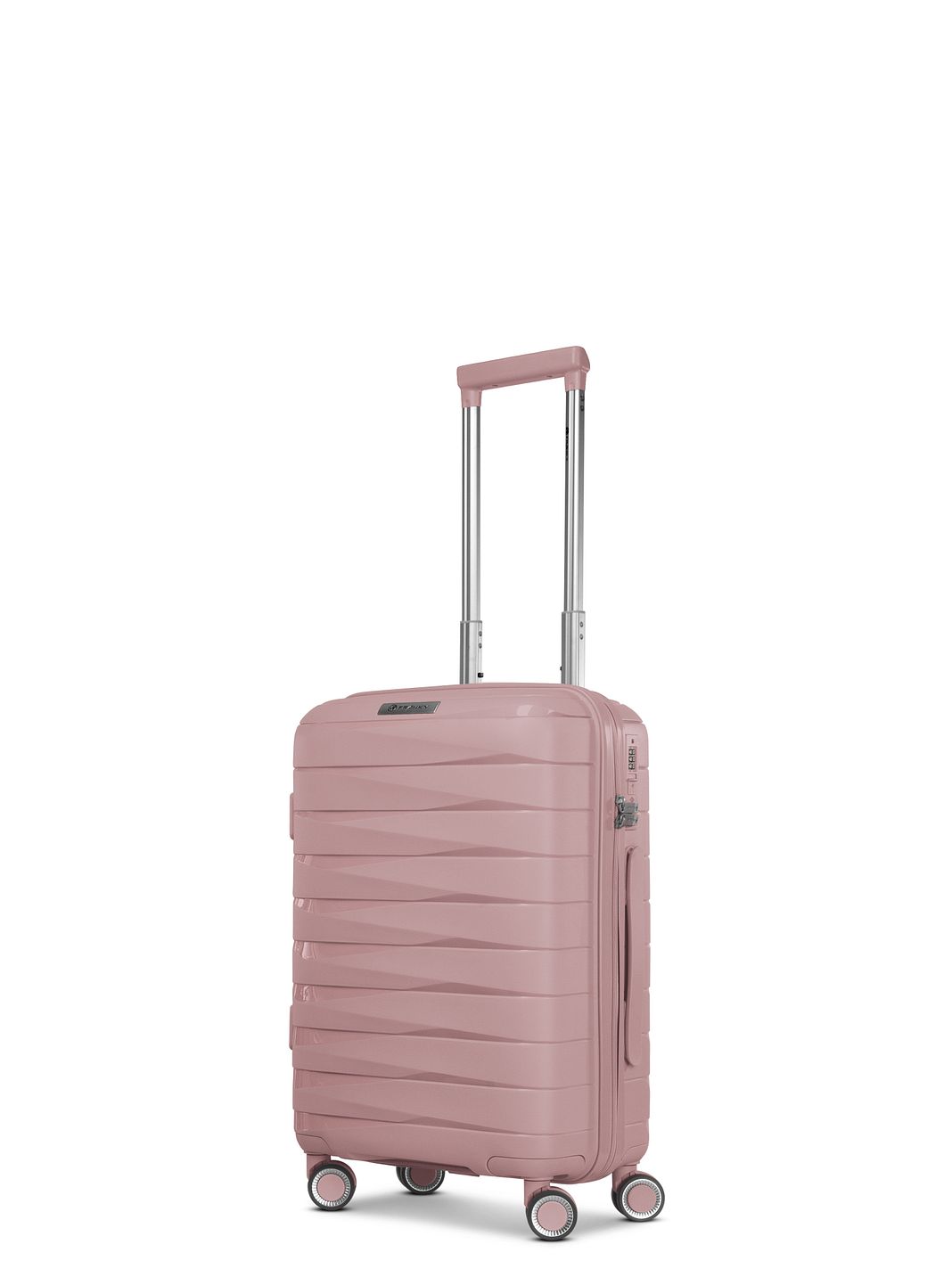 Franky London 4 ruedas Maleta de cabina S 55 cm Con asa expansible