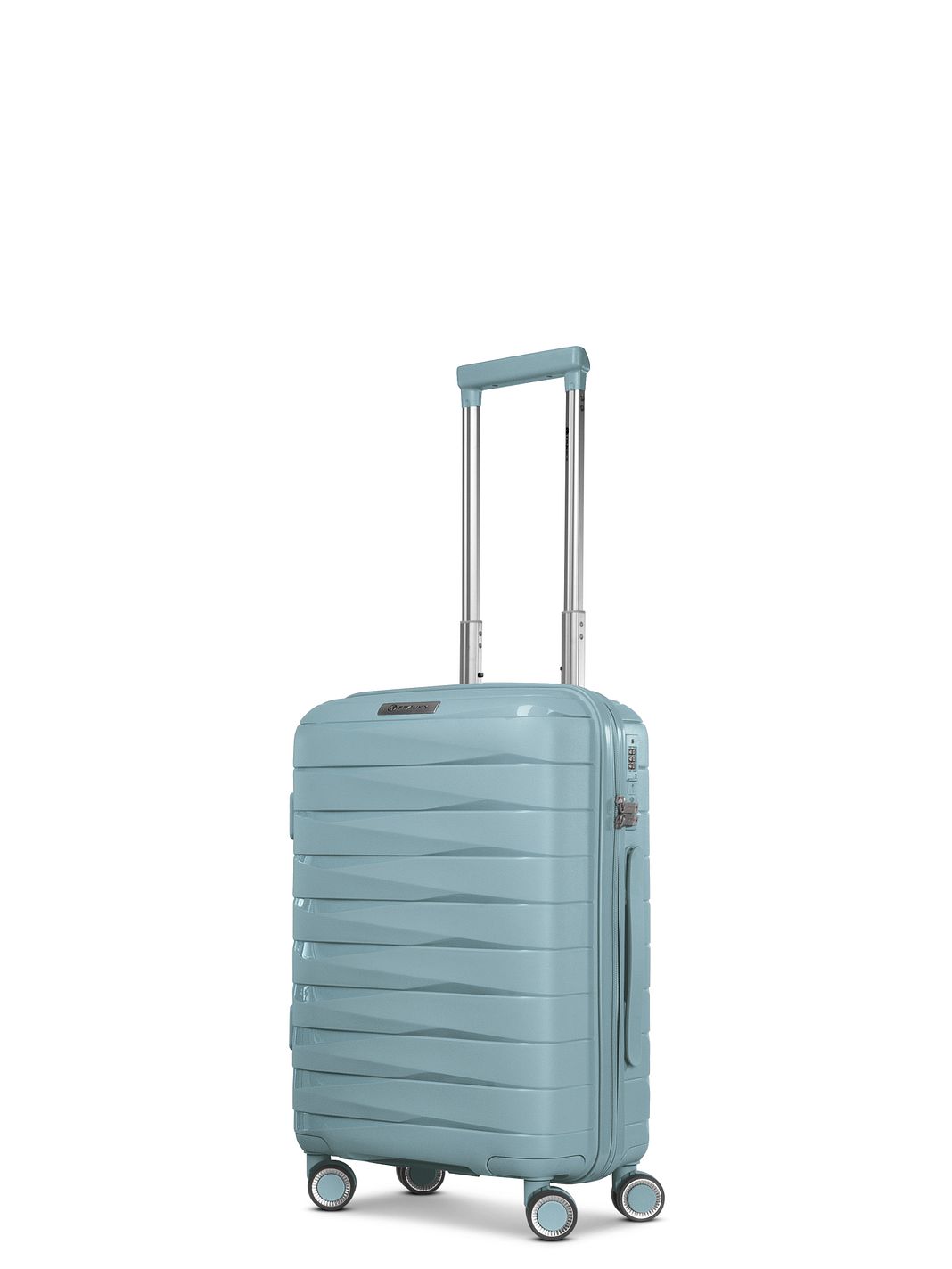 Franky London 4 ruedas Maleta de cabina S 55 cm Con asa expansible