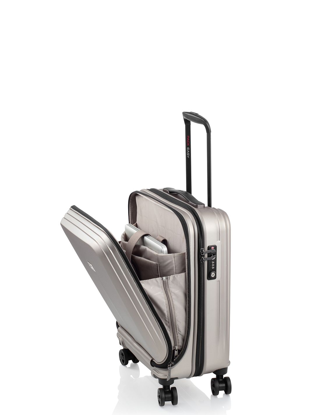 Pack Easy B-Solutions 4 ruote Trolley cabina S 55 cm Vano porta PC