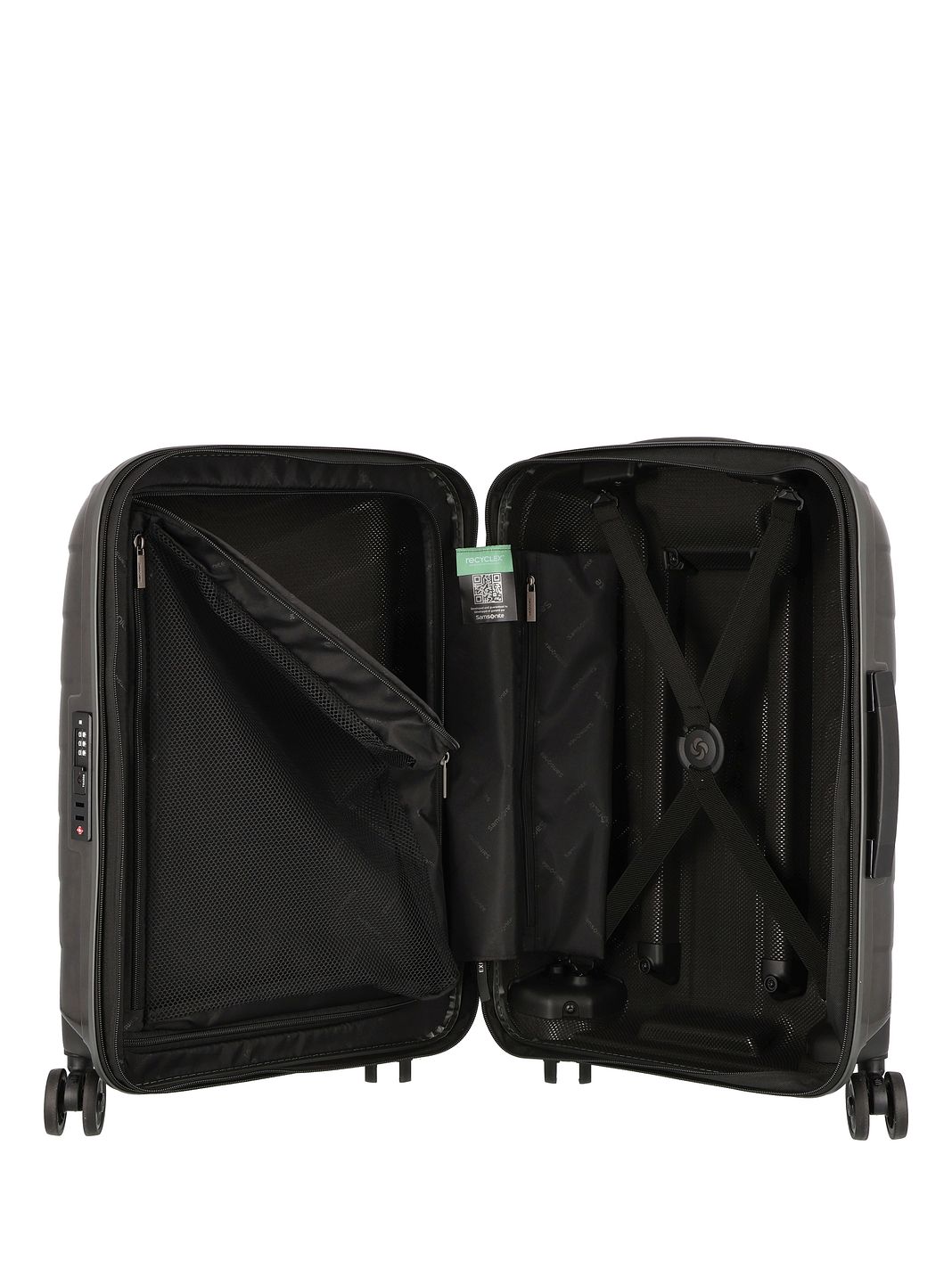 Samsonite Attrix 4 ruote Trolley cabina 55 cm espandibile