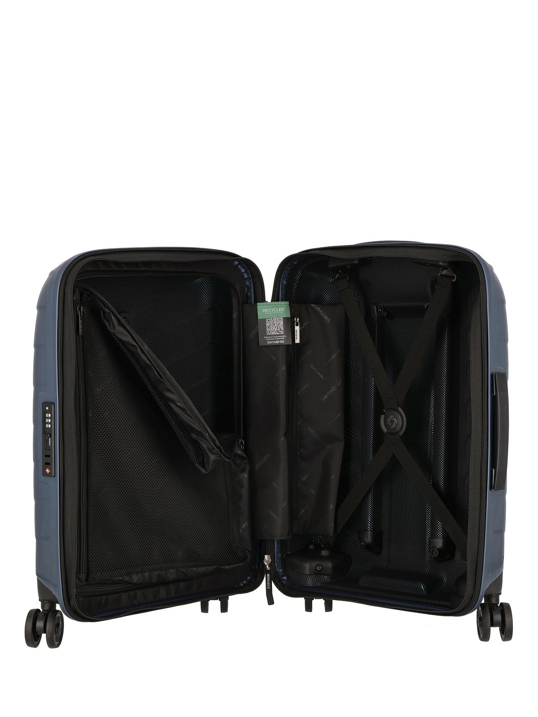 Samsonite Attrix 4 ruote Trolley cabina 55 cm espandibile