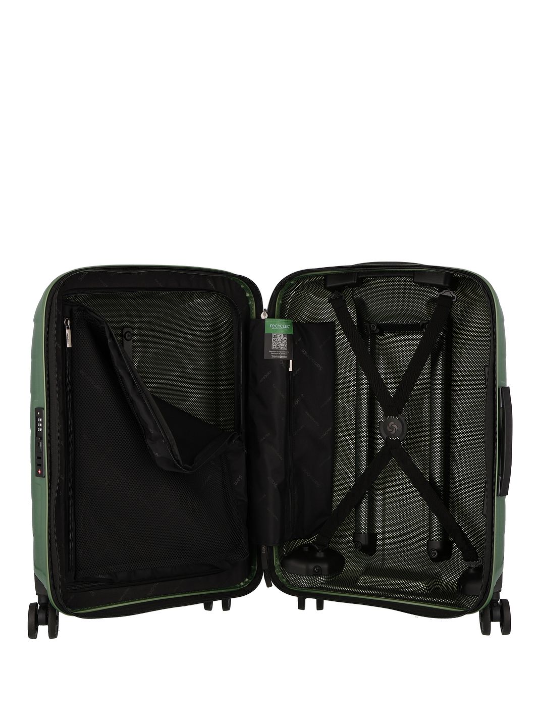 Samsonite Attrix 4 ruote Trolley cabina 55 cm espandibile