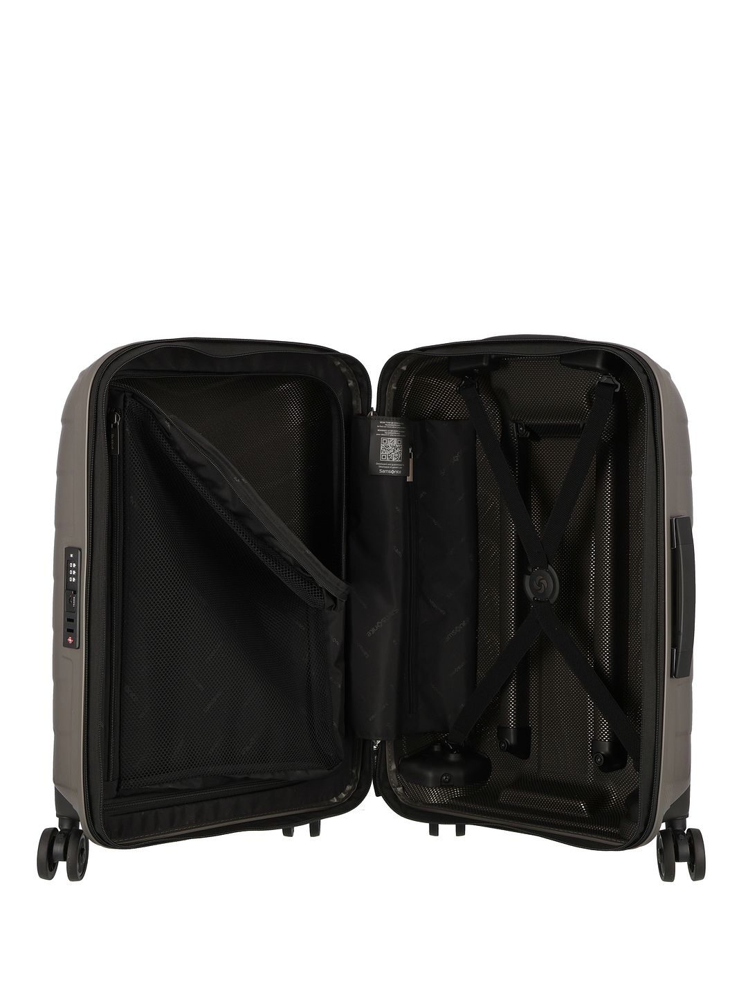 Samsonite Attrix 4 ruedas Maleta de cabina 55 cm Con asa expansible