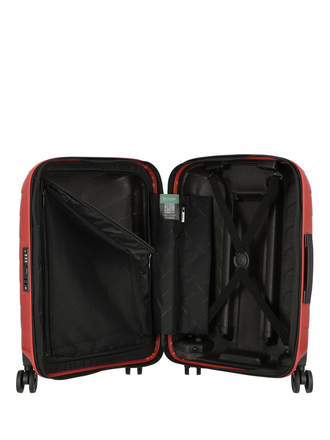 Samsonite Attrix 4 ruote Trolley cabina 55 cm espandibile