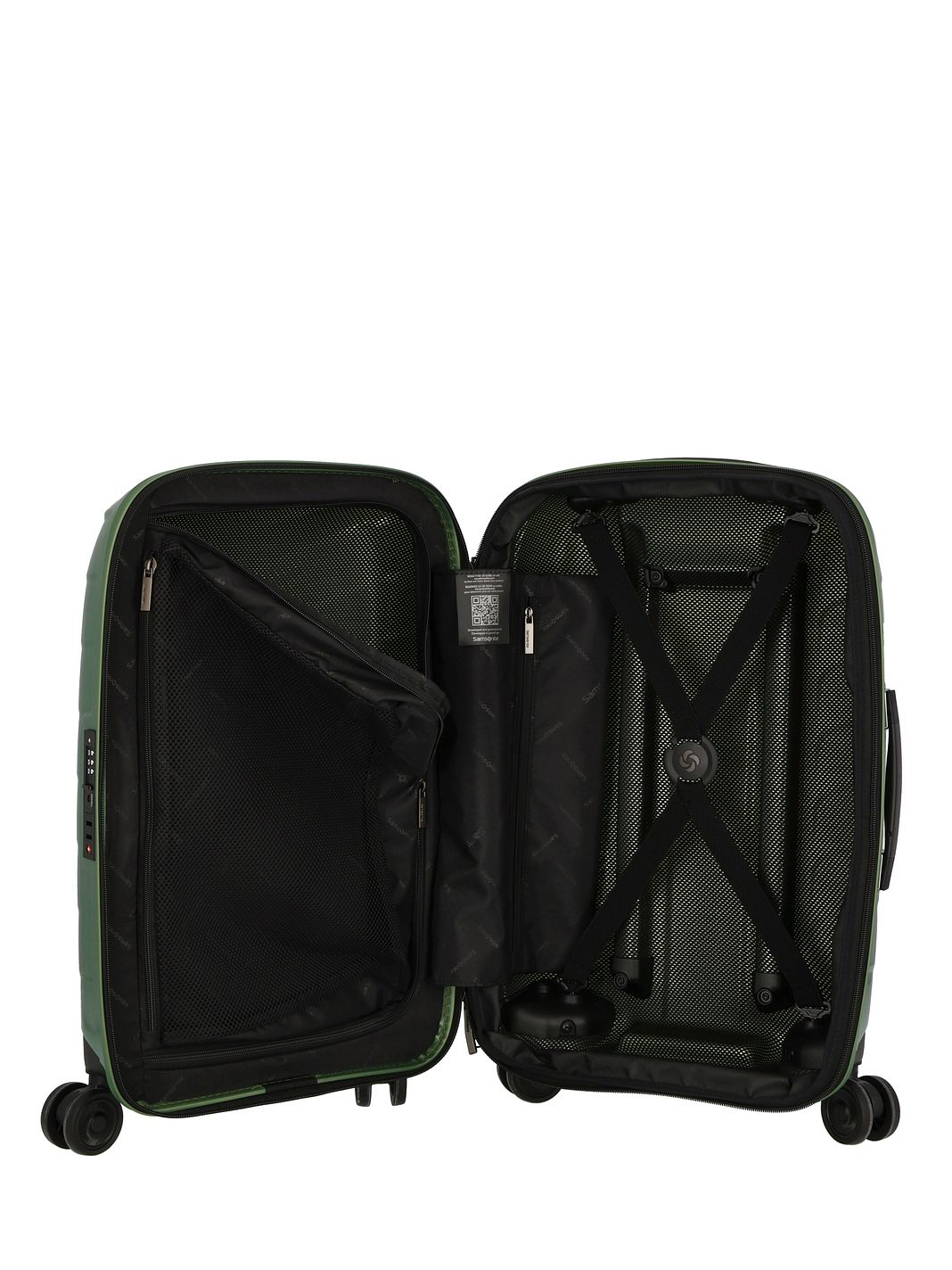 Samsonite Attrix 4 ruote Trolley cabina 55 cm espandibile Samsonite Attrix 4 ruote Trolley cabina 55 cm espandibile