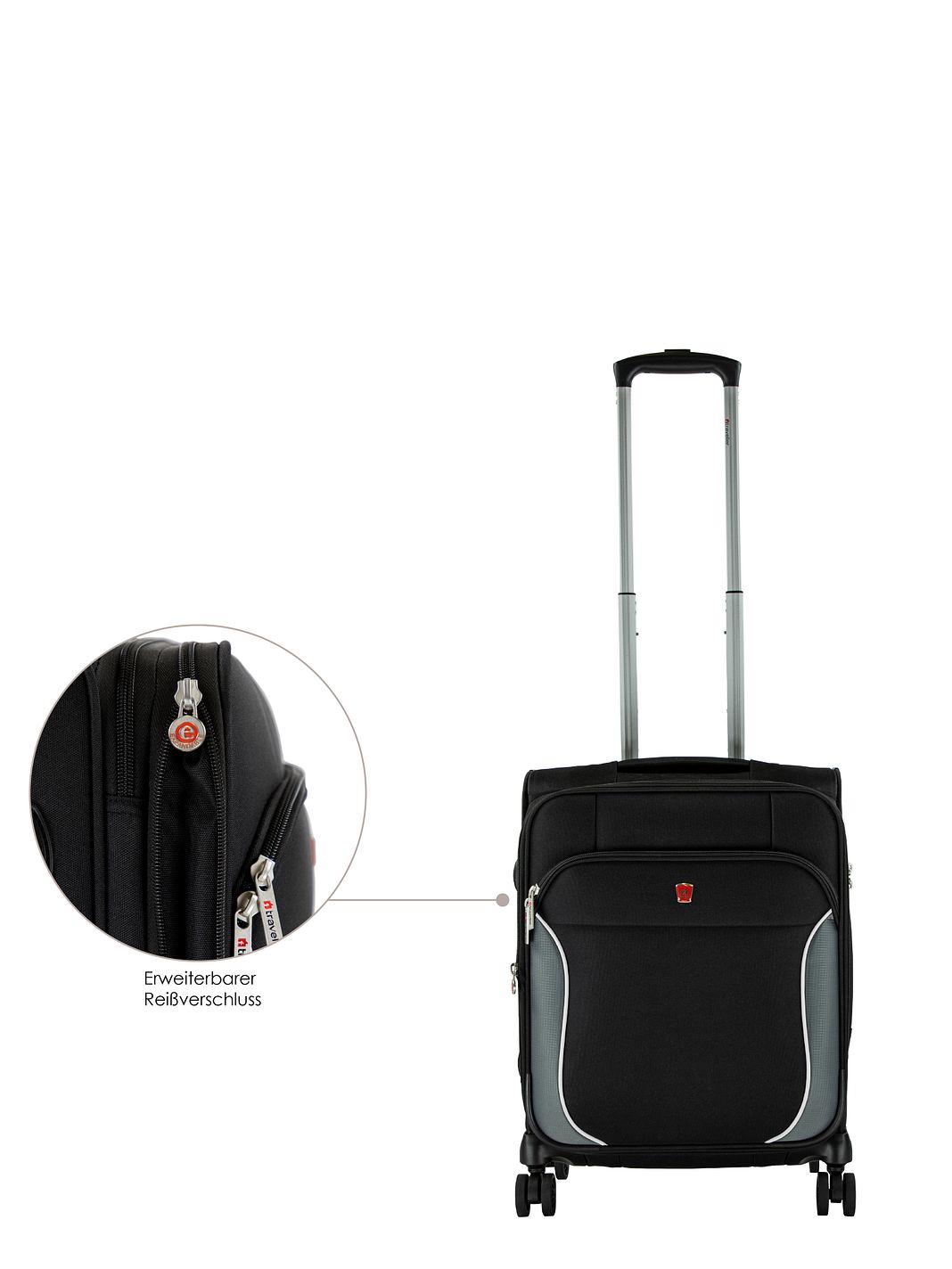 Traveller PROnature 4 ruote Trolley cabina 54 cm espandibile Traveller PROnature 4 ruote Trolley cabina 54 cm espandibile