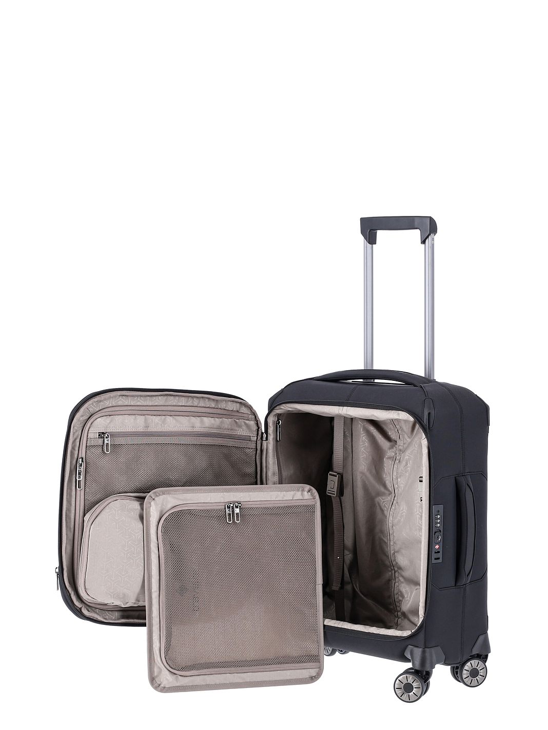 Travelite Priima 4 ruote Trolley cabina 55 cm espandibile