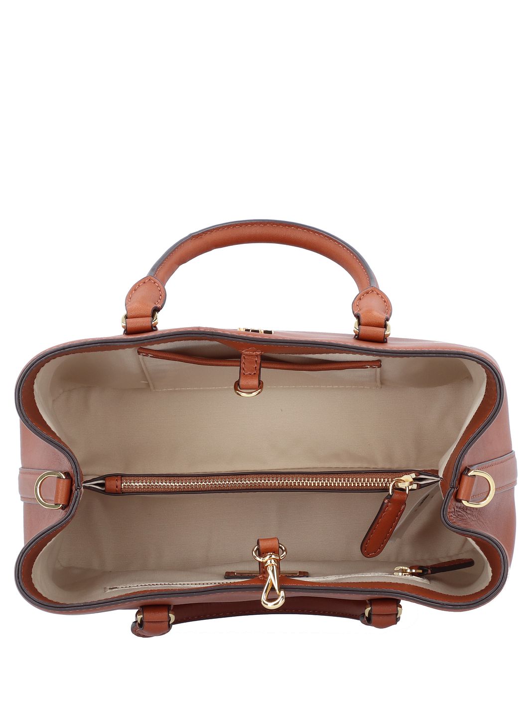 Lauren Ralph Lauren Marcy Handväska Läder 28 cm