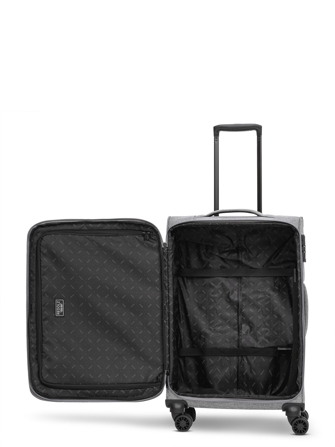 Redolz Essentials 12 THREE SET 4 ruote Set di valigie 3 pezzi espandibile