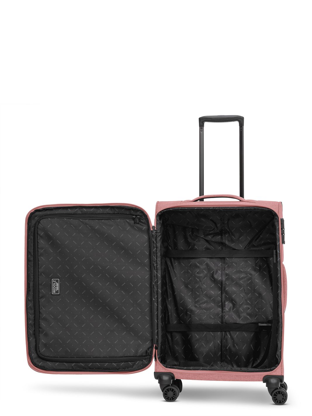 Redolz Essentials 12 THREE SET 4 ruote Set di valigie 3 pezzi espandibile