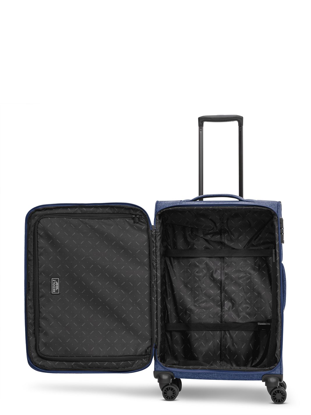 Redolz Essentials 12 THREE SET 4 ruote Set di valigie 3 pezzi espandibile Redolz Essentials 12 THREE SET 4 ruote Set di valigie 3 pezzi espandibile