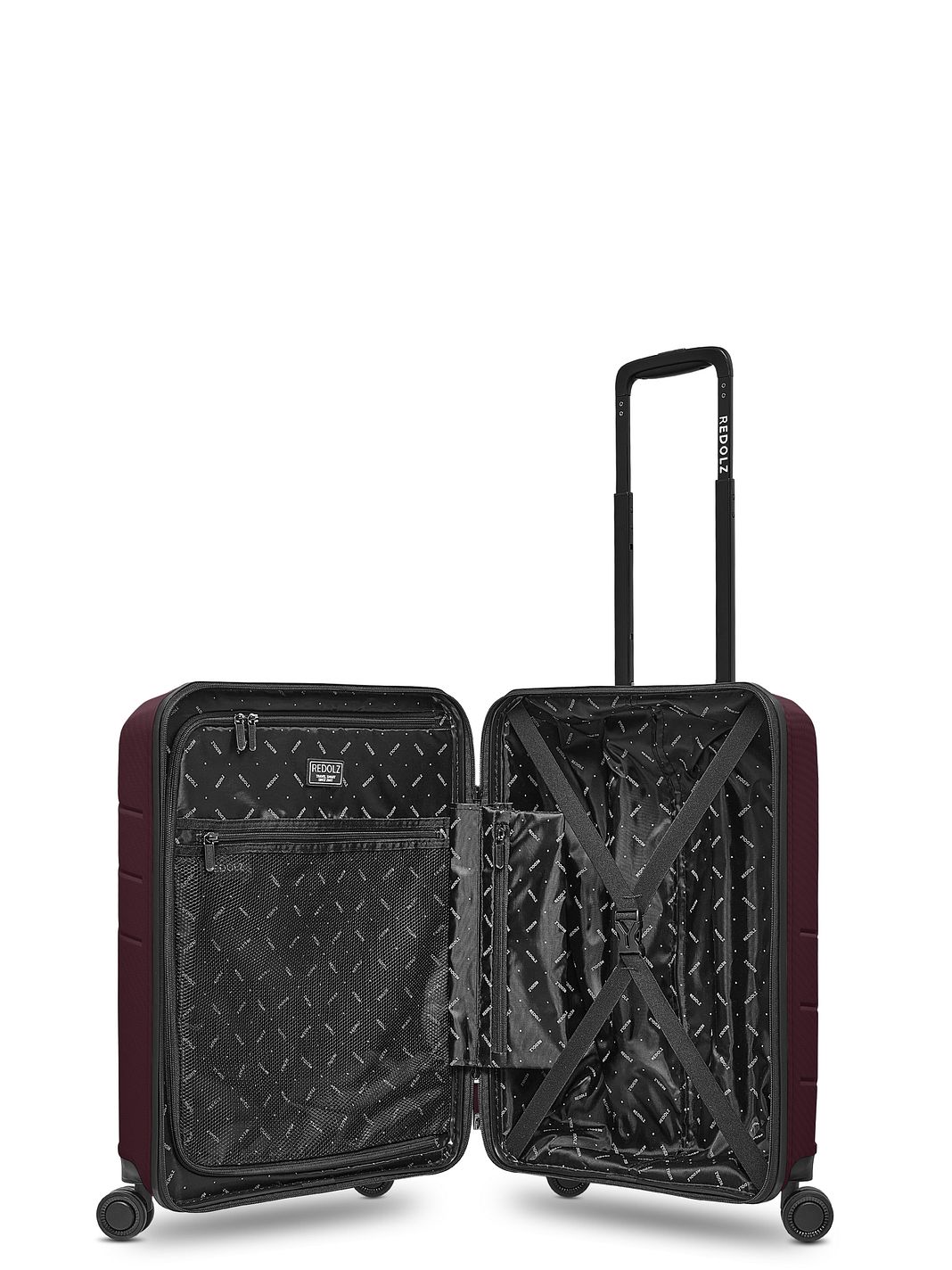 Redolz Essentials 17 Trolley cabina a 4 ruote da 55 cm con scomparto morbido per laptop Redolz Essentials 17 Trolley cabina a 4 ruote da 55 cm con scomparto morbido per laptop