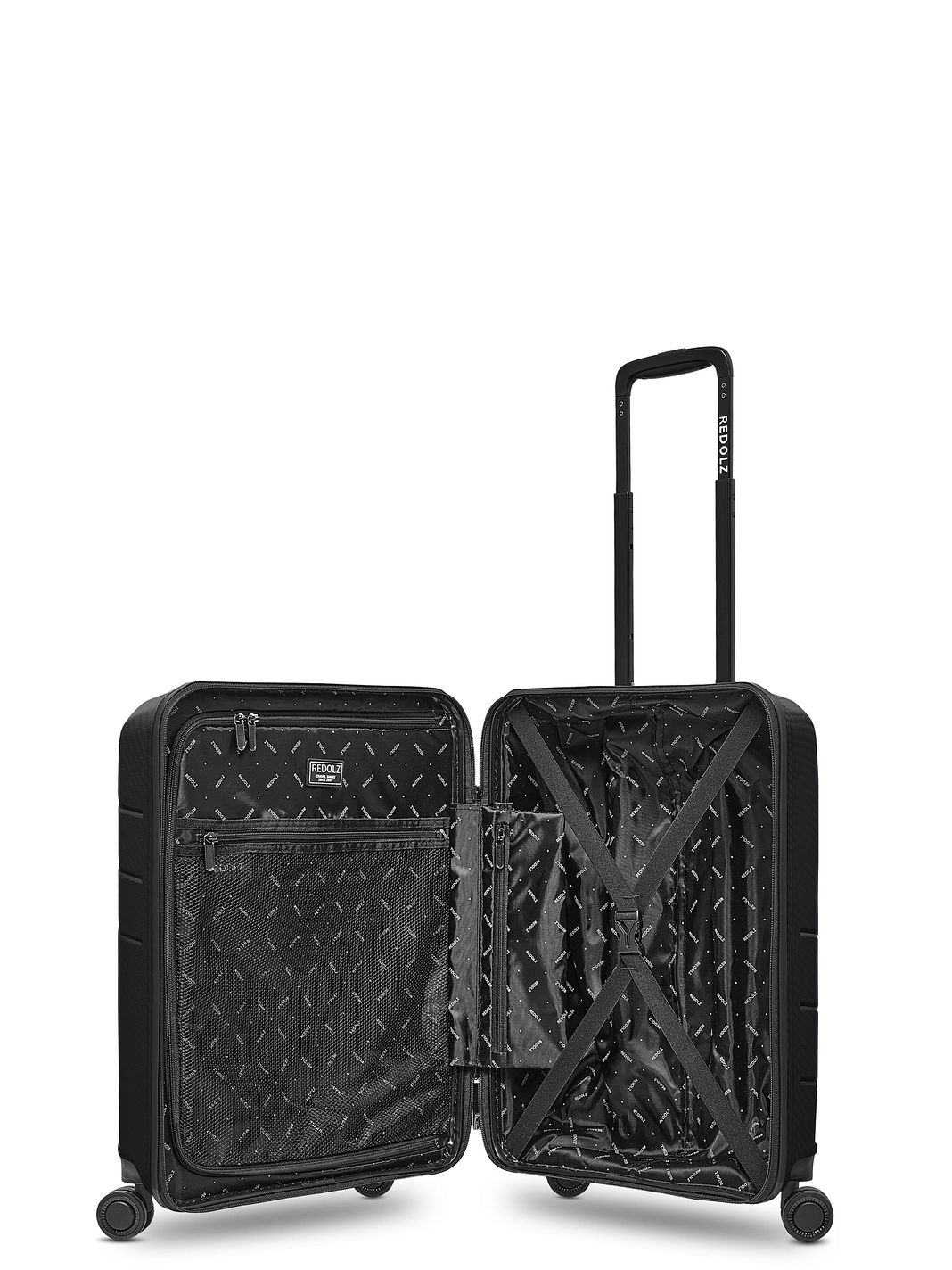 Redolz Essentials 17 Trolley cabina a 4 ruote da 55 cm con scomparto morbido per laptop Redolz Essentials 17 Trolley cabina a 4 ruote da 55 cm con scomparto morbido per laptop