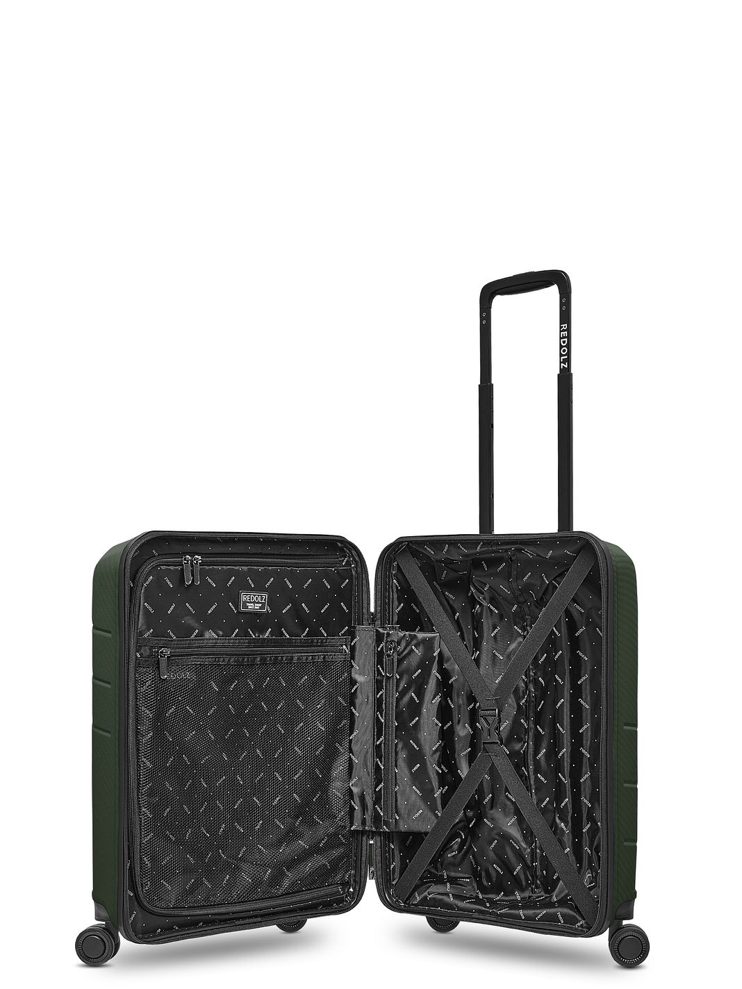 Redolz Essentials 17 Trolley cabina a 4 ruote da 55 cm con scomparto morbido per laptop Redolz Essentials 17 Trolley cabina a 4 ruote da 55 cm con scomparto morbido per laptop