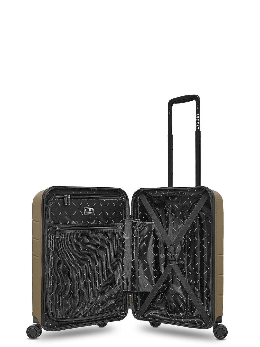 Redolz Essentials 17 Trolley cabina a 4 ruote da 55 cm con scomparto morbido per laptop Redolz Essentials 17 Trolley cabina a 4 ruote da 55 cm con scomparto morbido per laptop