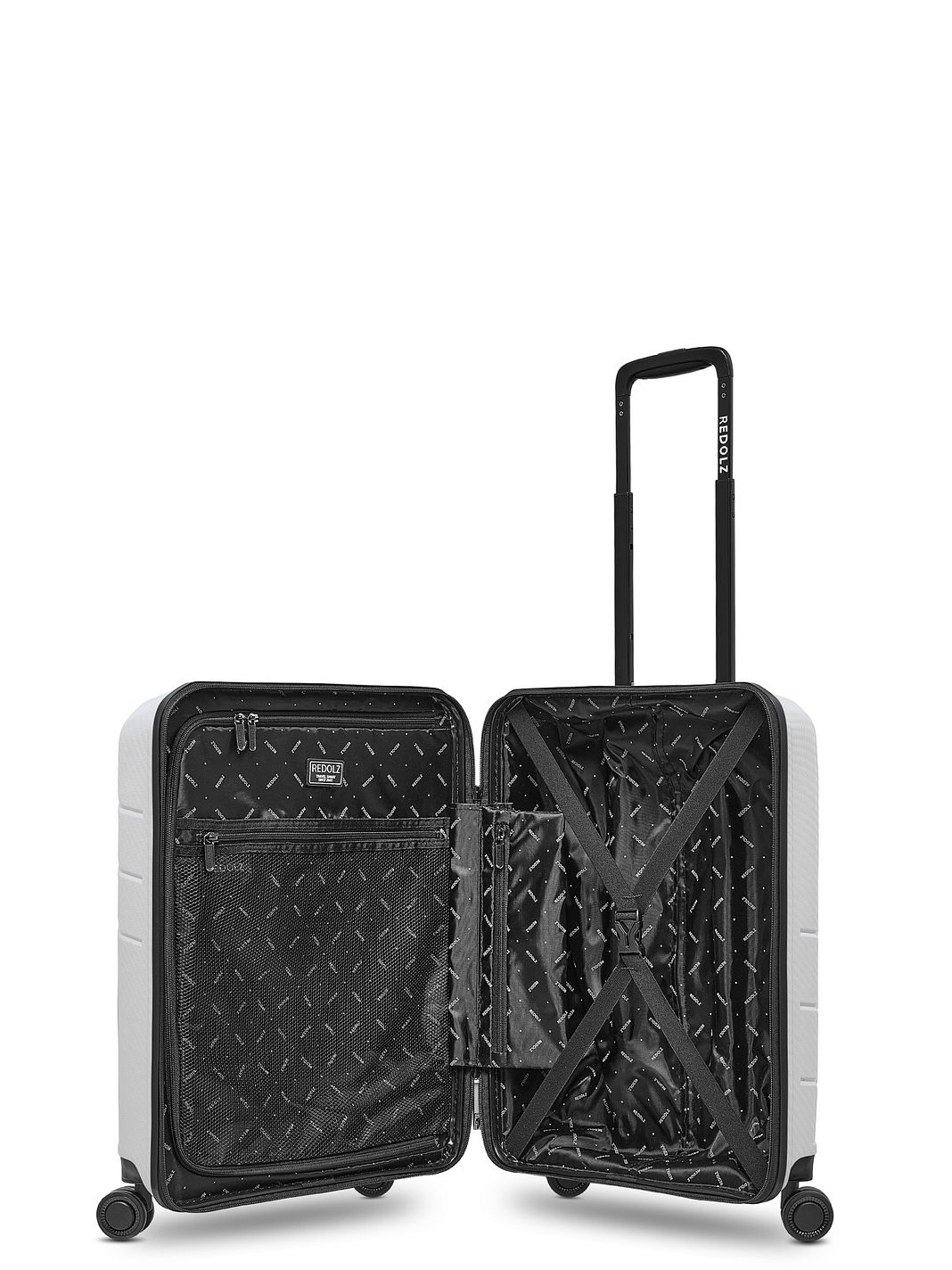 Redolz Essentials 17 Trolley cabina a 4 ruote da 55 cm con scomparto morbido per laptop Redolz Essentials 17 Trolley cabina a 4 ruote da 55 cm con scomparto morbido per laptop