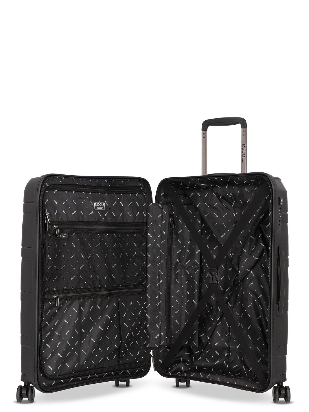 Redolz Essentials 10 3-SET 4 ruote Set di valigie 3 pezzi Redolz Essentials 10 3-SET 4 ruote Set di valigie 3 pezzi