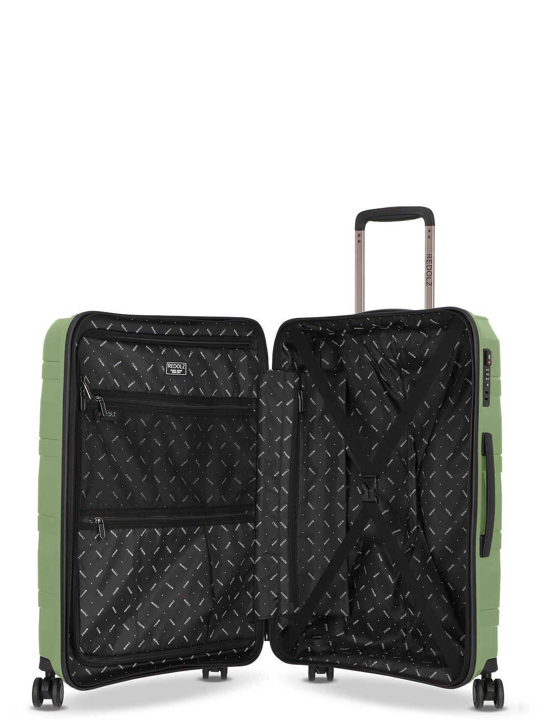 Redolz Essentials 10 3-SET 4 ruote Set di valigie 3 pezzi Redolz Essentials 10 3-SET 4 ruote Set di valigie 3 pezzi