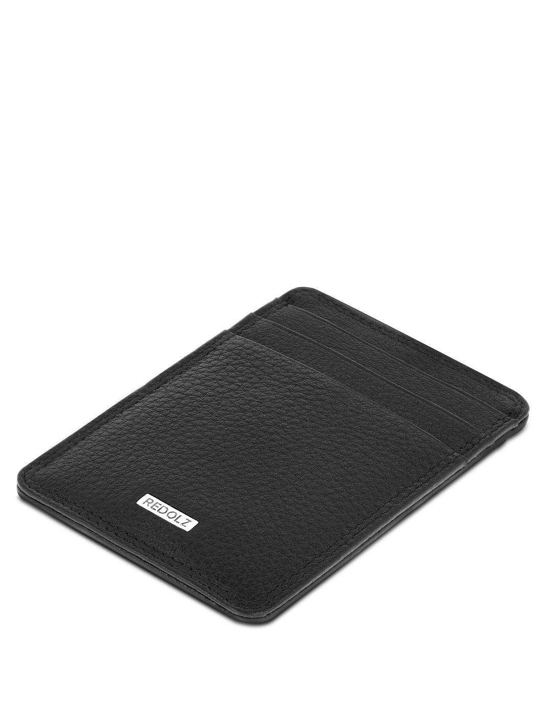 Redolz Custodia per carta di credito Leather Essentials in pelle con protezione RFID, 7 cm, con fermabanconote Redolz Custodia per carta di credito Leather Essentials in pelle con protezione RFID, 7 cm, con fermabanconote