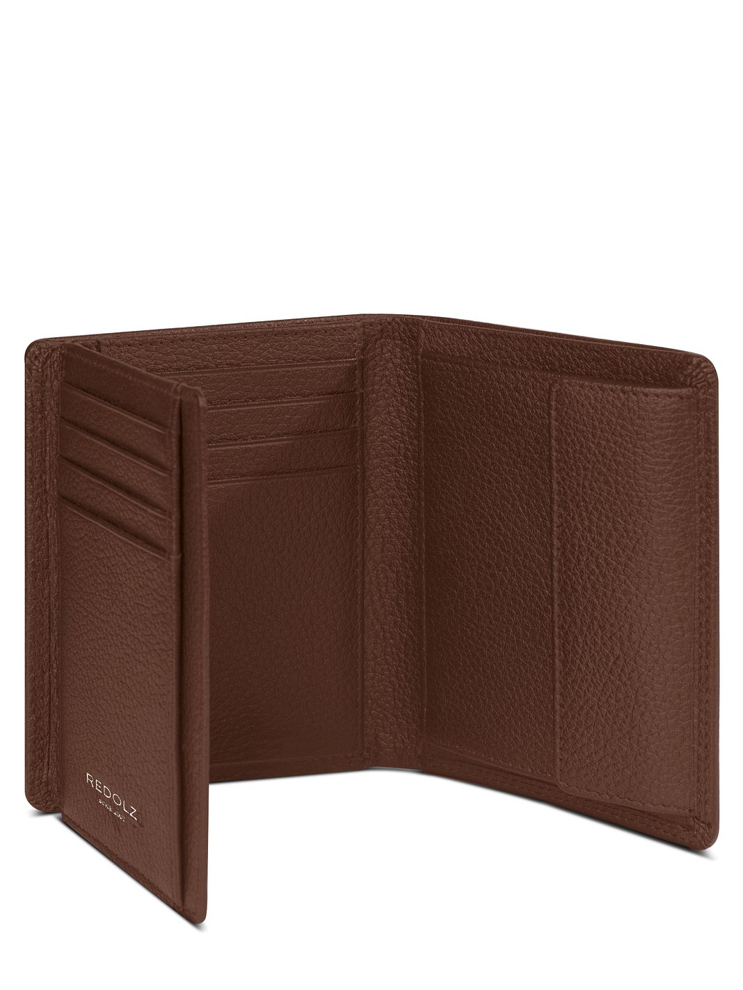 Redolz Portafoglio Leather Essentials HF in pelle RFID, 9,5 cm, apribile
