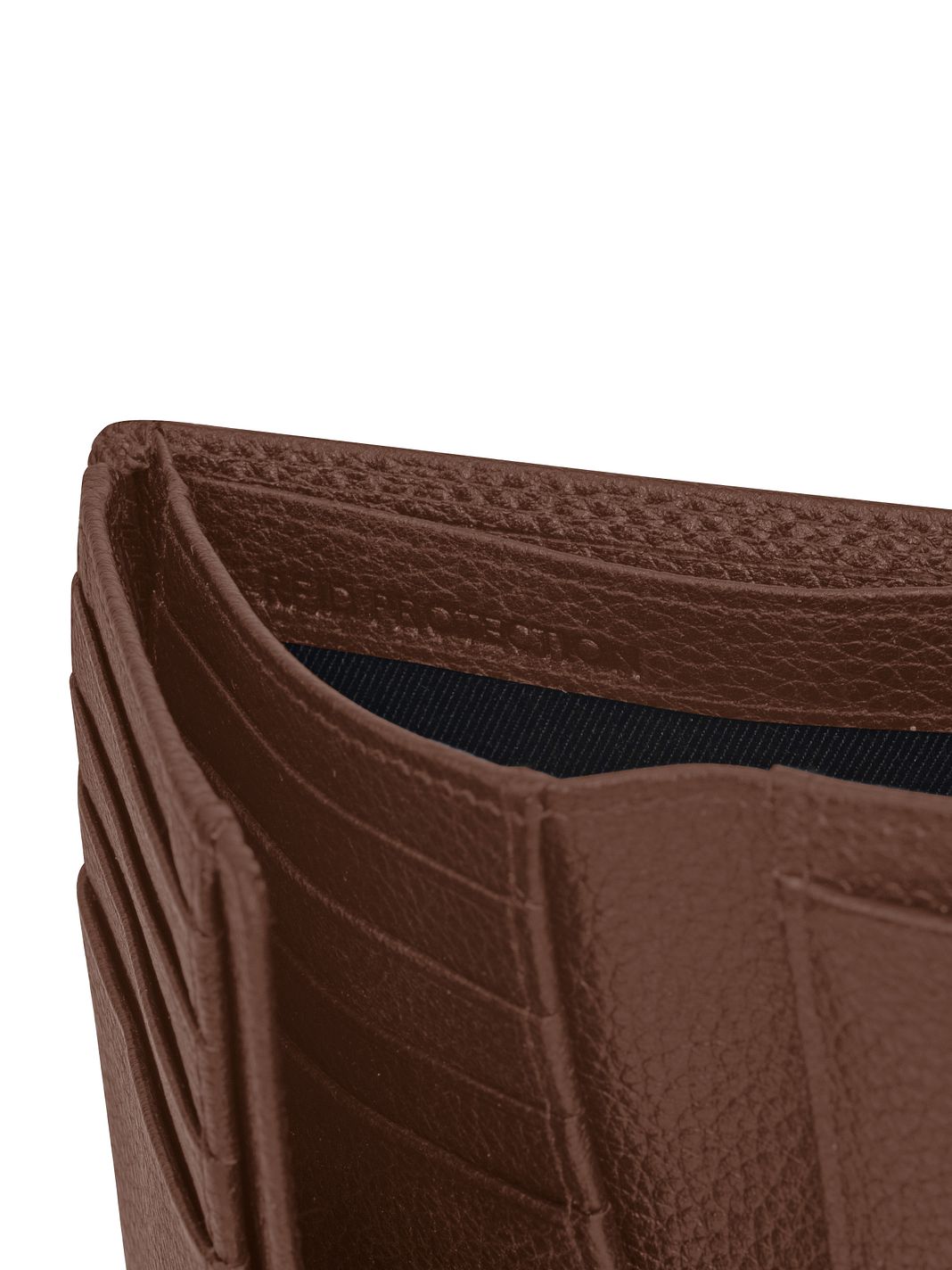 Redolz Portafoglio Leather Essentials HF in pelle RFID, 9,5 cm, apribile