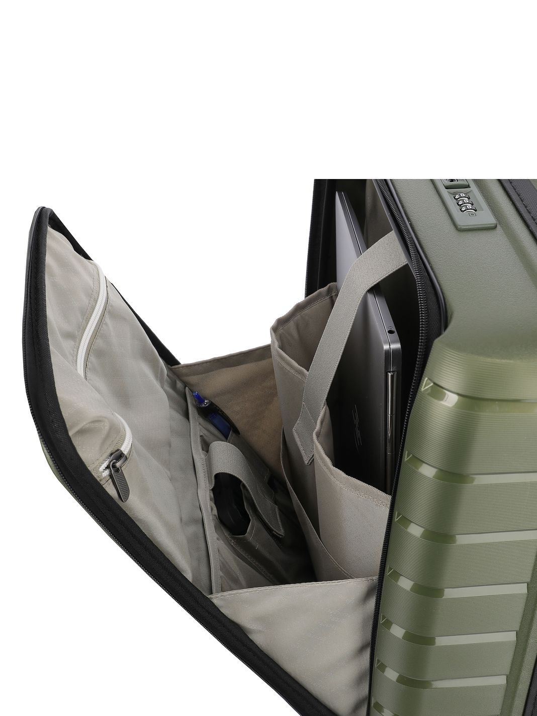 Travelite Air Base 4 ruote Trolley cabina 55 cm Vano porta PC Travelite Air Base 4 ruote Trolley cabina 55 cm Vano porta PC
