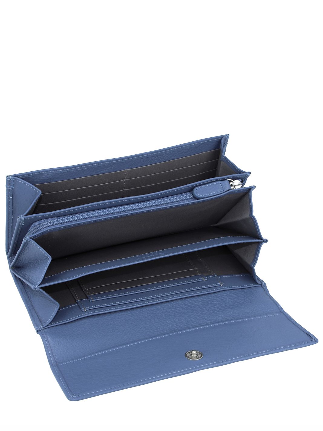 Esquire Viktoria Portafoglio Protezione RFID Vera Pelle 18.5 cm