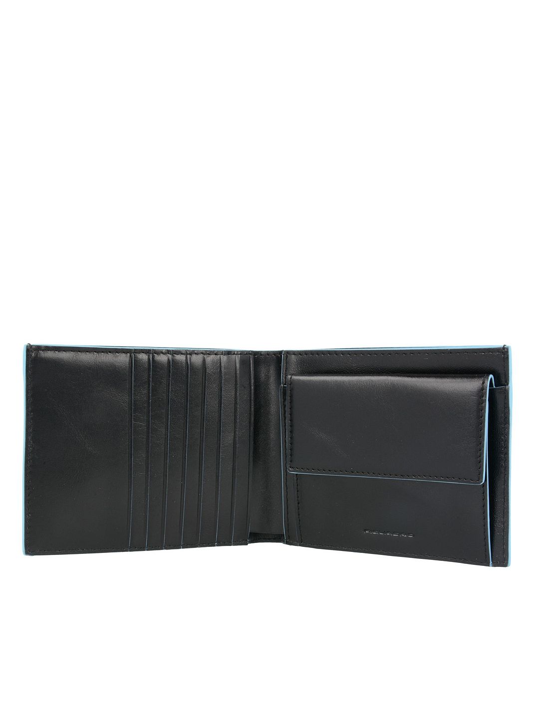 Piquadro Blue Square Portafoglio Vera Pelle 12.5 cm