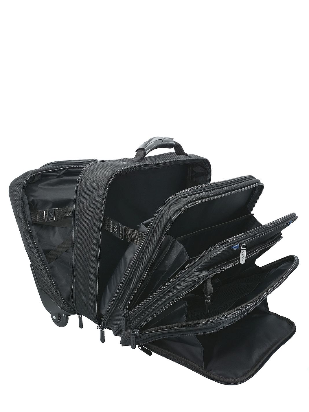 Dermata 2-hjulig Businessväska 38 cm Laptopfack