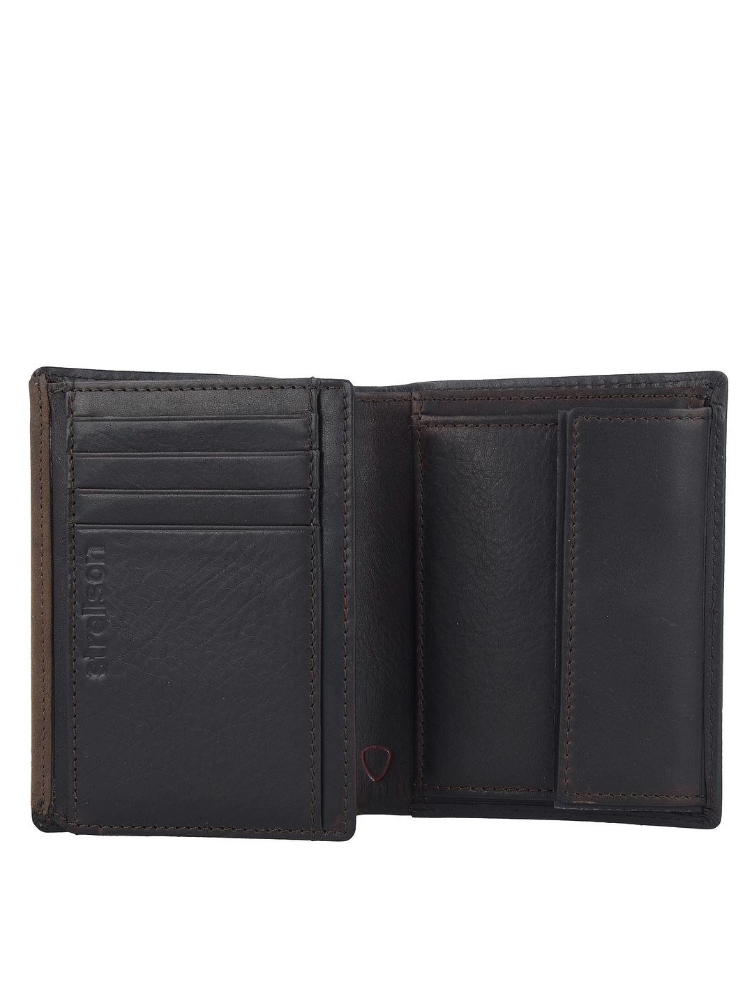 Strellson Camden Remy Portafoglio Vera Pelle 12.5 cm Strellson Camden Remy Portafoglio Vera Pelle 12.5 cm