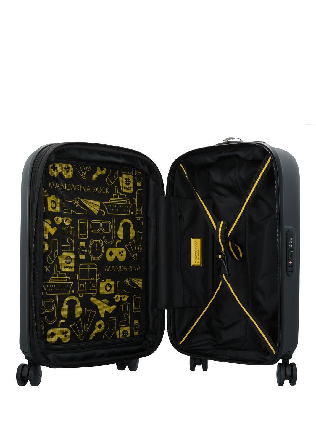 Mandarina Duck Logoduck + 4-hjulet Håndbagage S 55 cm med ekspansion