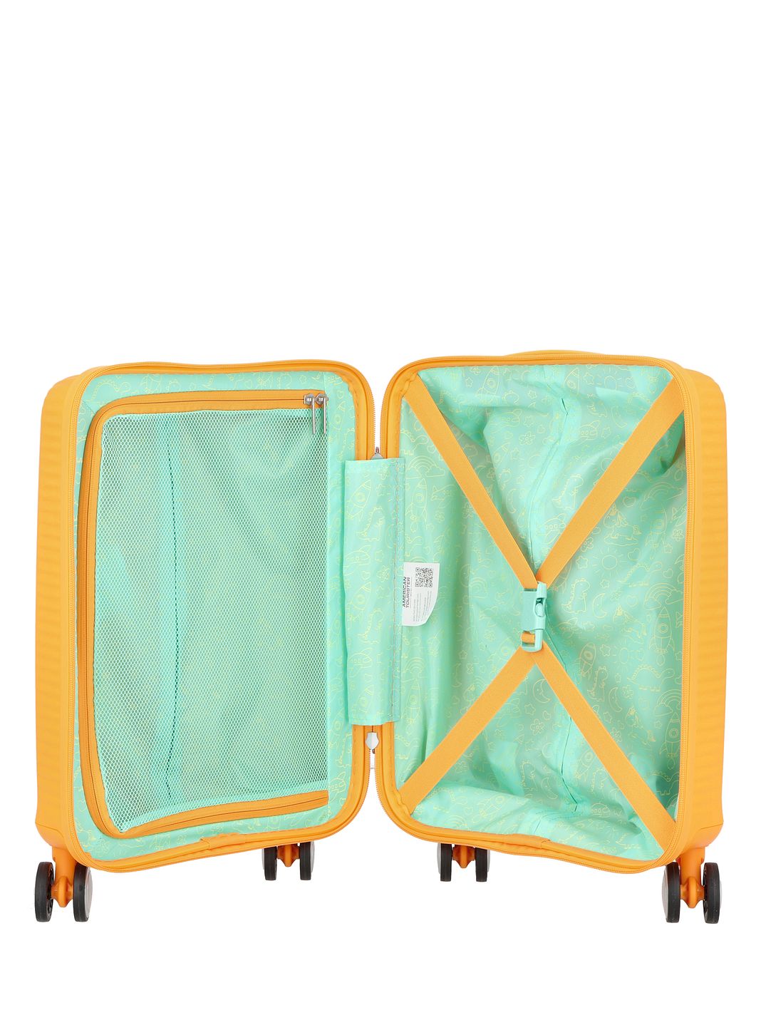 American Tourister Soundbox Mini 4 kolečka Dětský kufr 47 cm