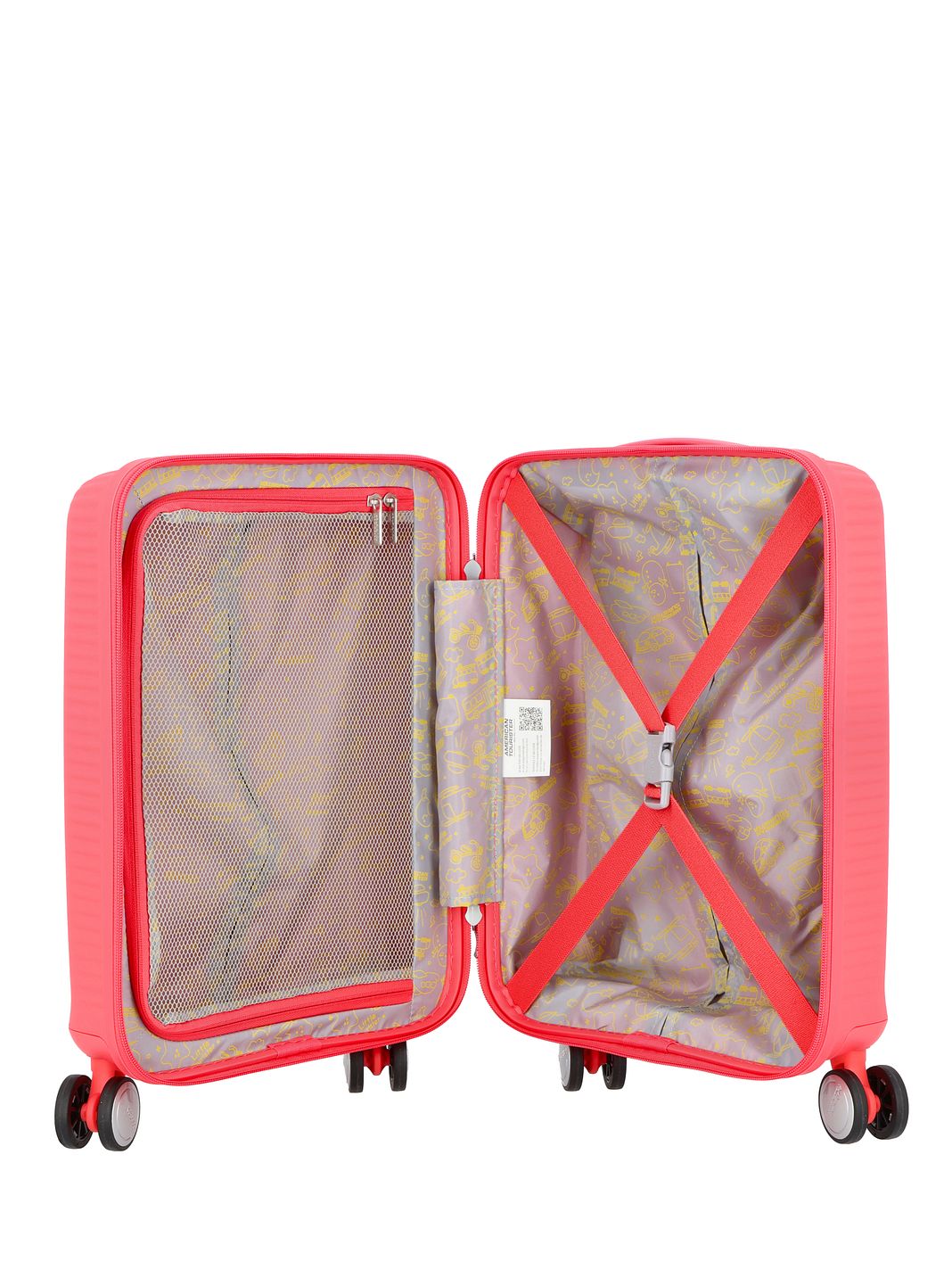 American Tourister Soundbox Mini 4 ruote Carrello per bambini 47 cm