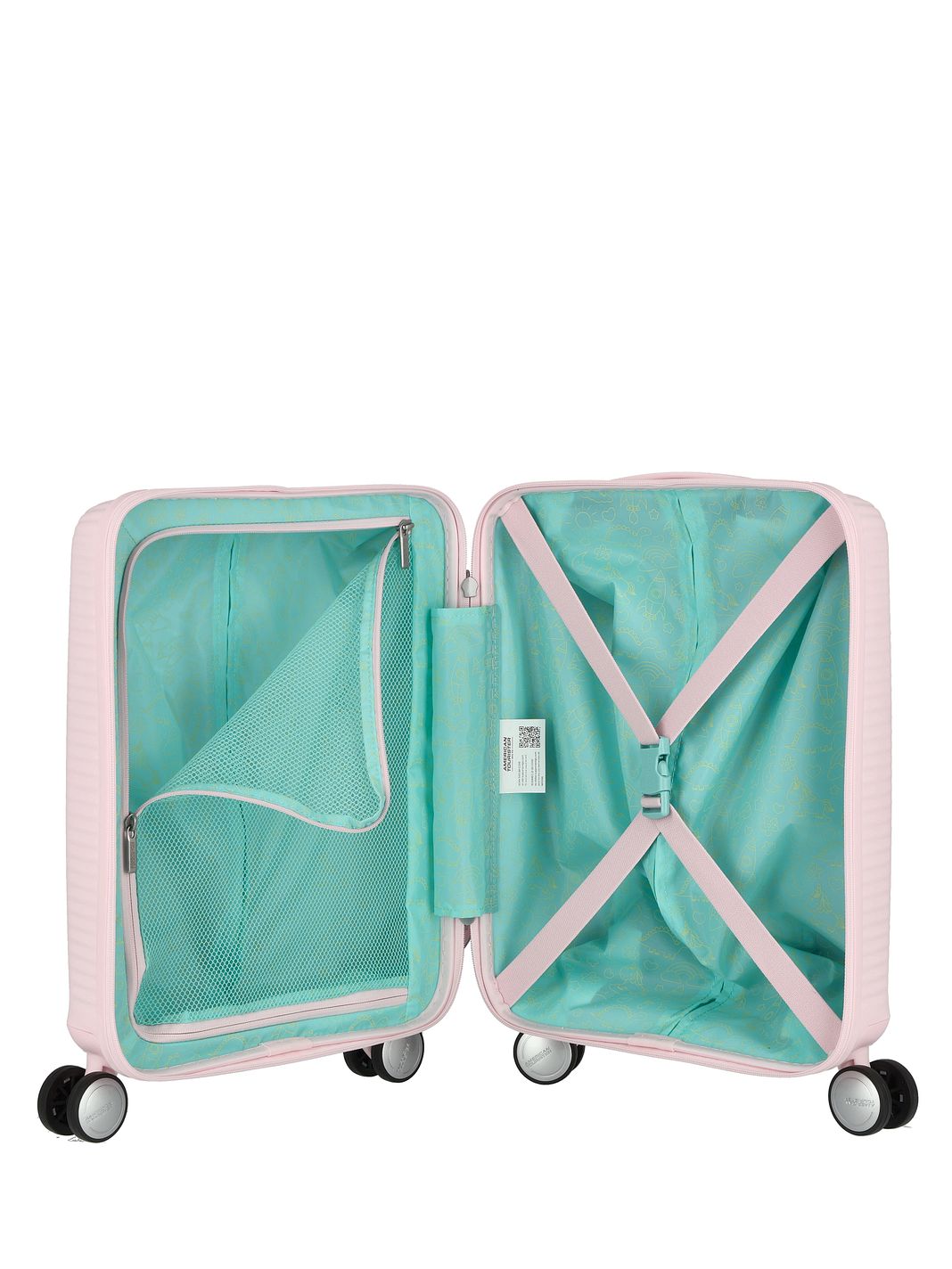 American Tourister Soundbox Mini 4 kolečka Dětský kufr 47 cm American Tourister Soundbox Mini 4 kolečka Dětský kufr 47 cm