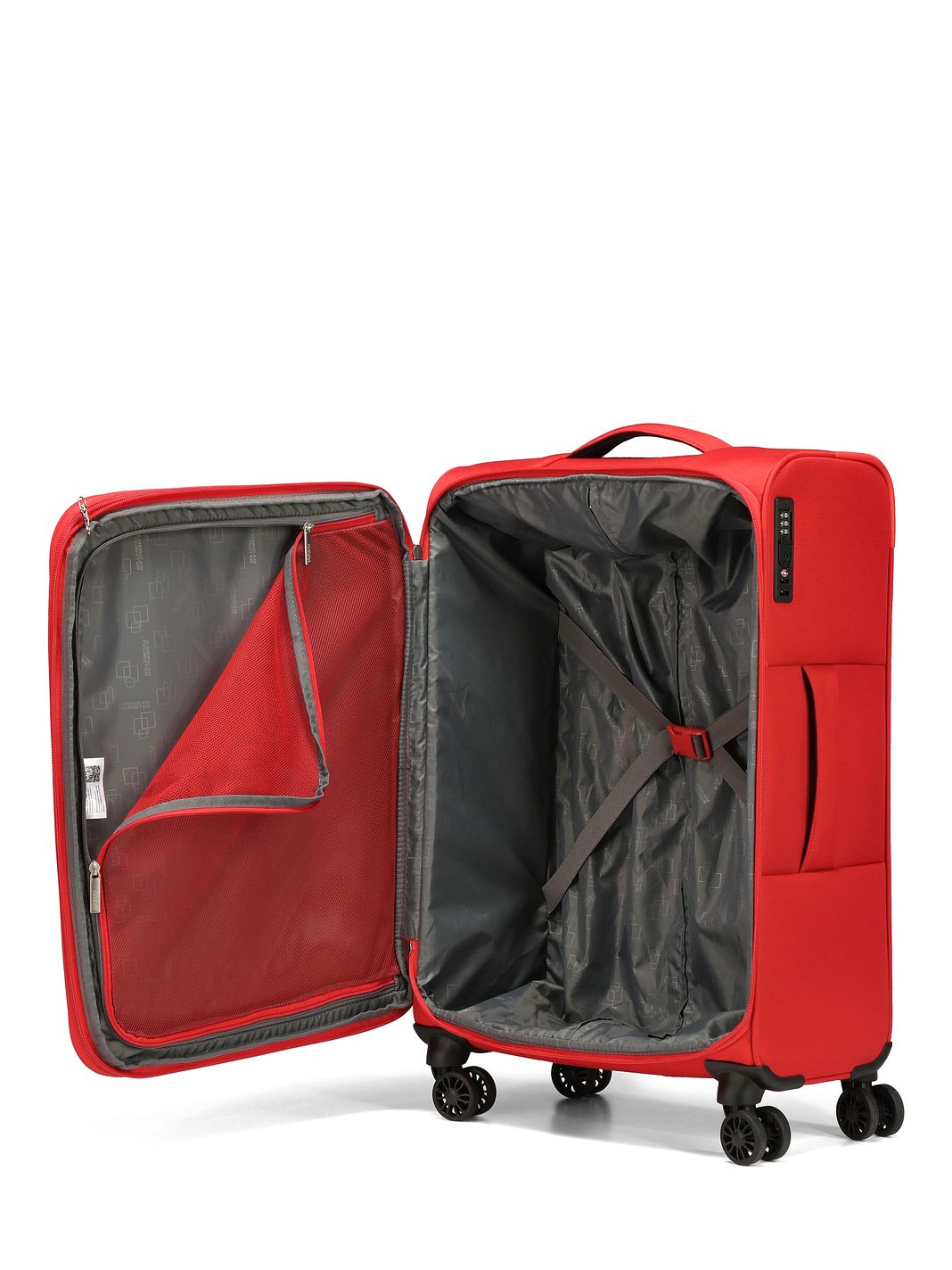 American Tourister Cloudrider 4 ruedas Trolley M 67 cm Con asa expansible