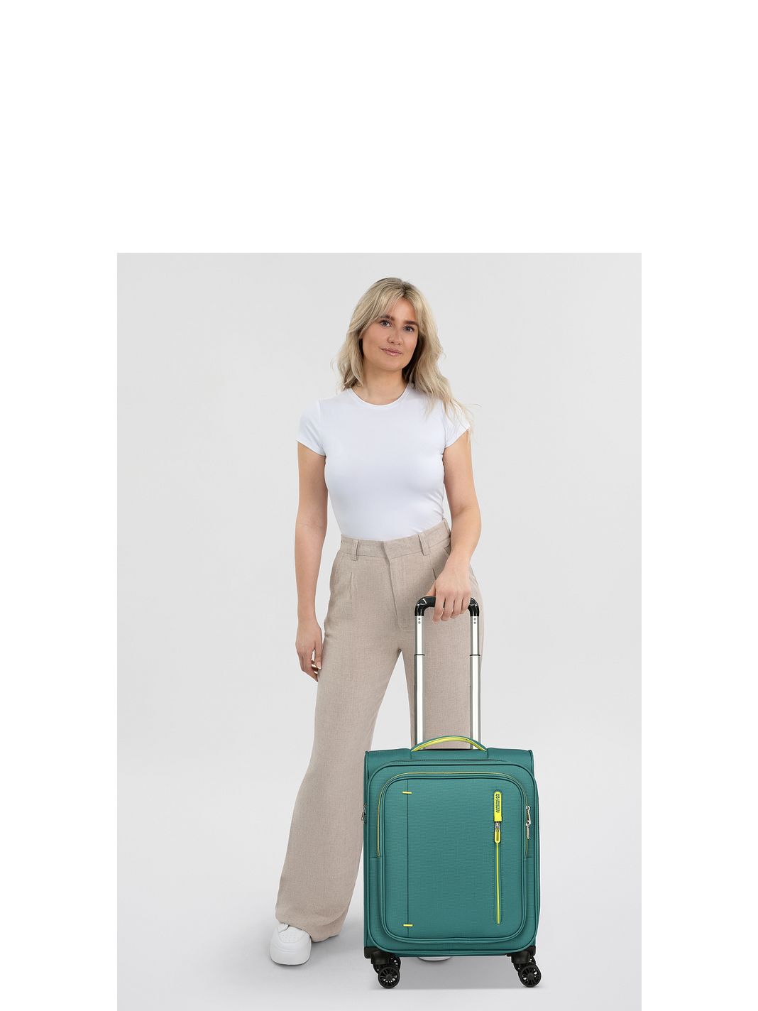 American Tourister Cloudrider 4 ruote Trolley cabina S 55 cm espandibile American Tourister Cloudrider 4 ruote Trolley cabina S 55 cm espandibile