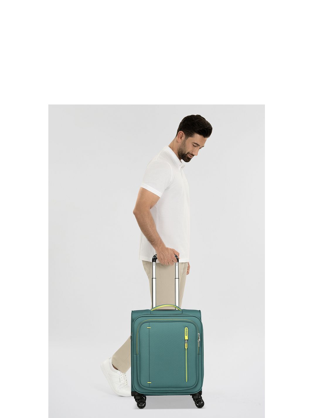 American Tourister Cloudrider 4 ruote Trolley cabina S 55 cm espandibile American Tourister Cloudrider 4 ruote Trolley cabina S 55 cm espandibile