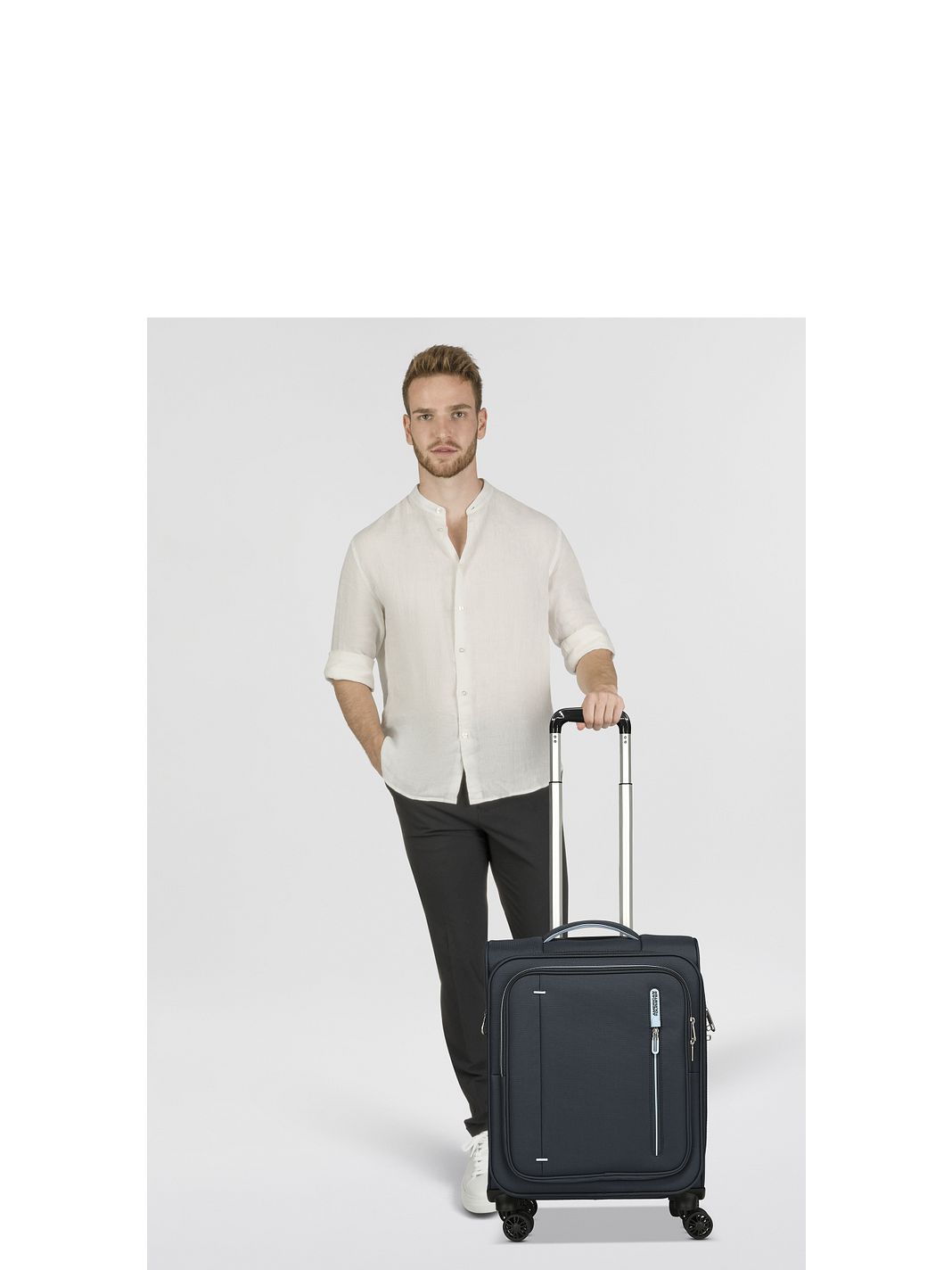 American Tourister Cloudrider 4 ruedas Maleta de cabina S 55 cm Con asa expansible