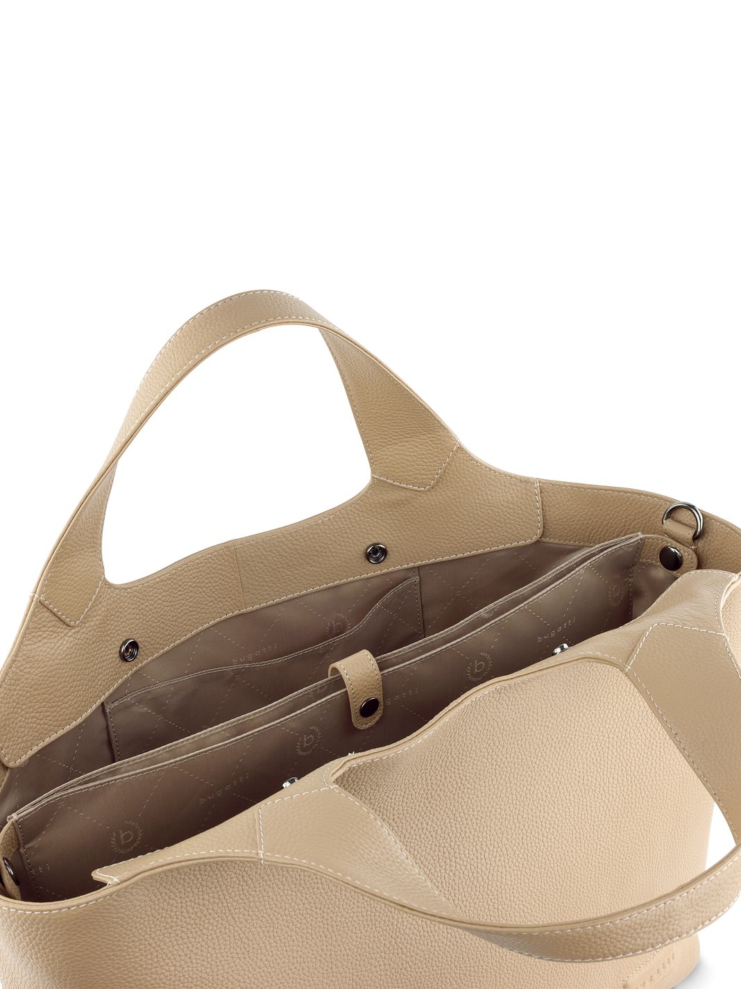 bugatti Elsa Borsa shopper L Vera Pelle 50 cm Vano porta PC