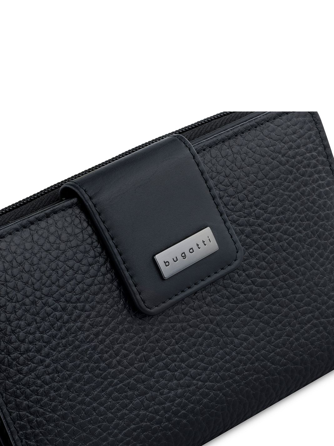 bugatti Sina Portafoglio Protezione RFID Vera Pelle 16 cm