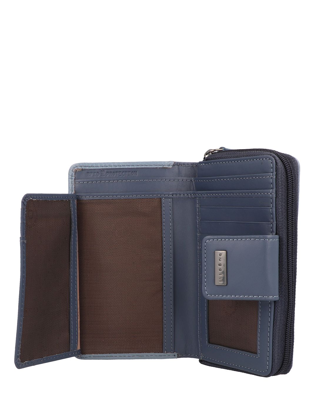 bugatti Sina Cartera Bloqueo RFID Piel natural 16 cm bugatti Sina Cartera Bloqueo RFID Piel natural 16 cm